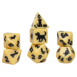 Dice Sirius: Poly 7 Set Animal