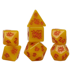 Dice Sirius: Poly 7 Set Animal