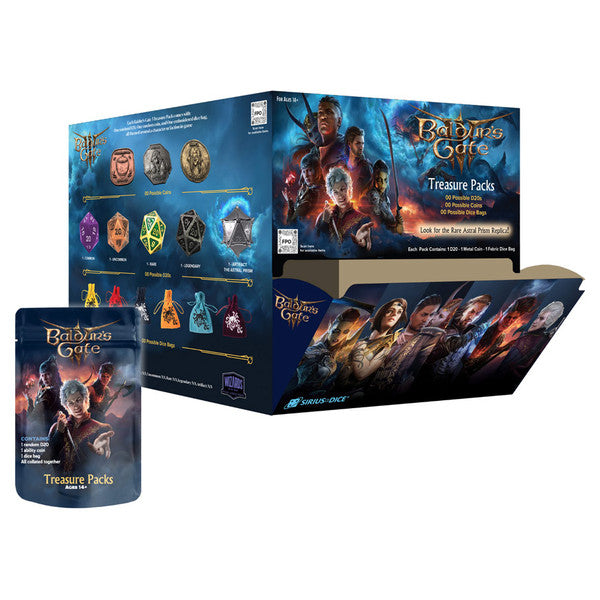 Dice Sirius Dungeons & Dragons: Baldur's Gate 3 Treasure Packs