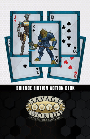 Savage Worlds: Science Fiction Action Deck (SWADE)