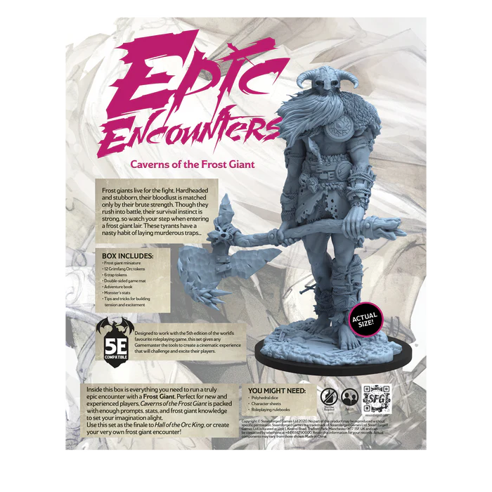 Epic Encounters: Boss - Caverns of the Frost Giant