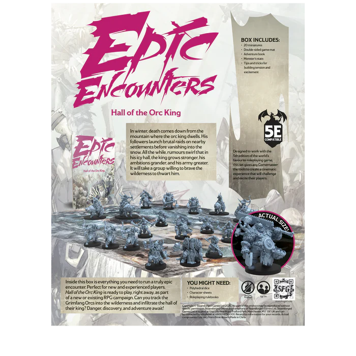 Epic Encounters: Warband - Hall of the Orc King
