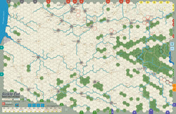 France '40 Mounted Map