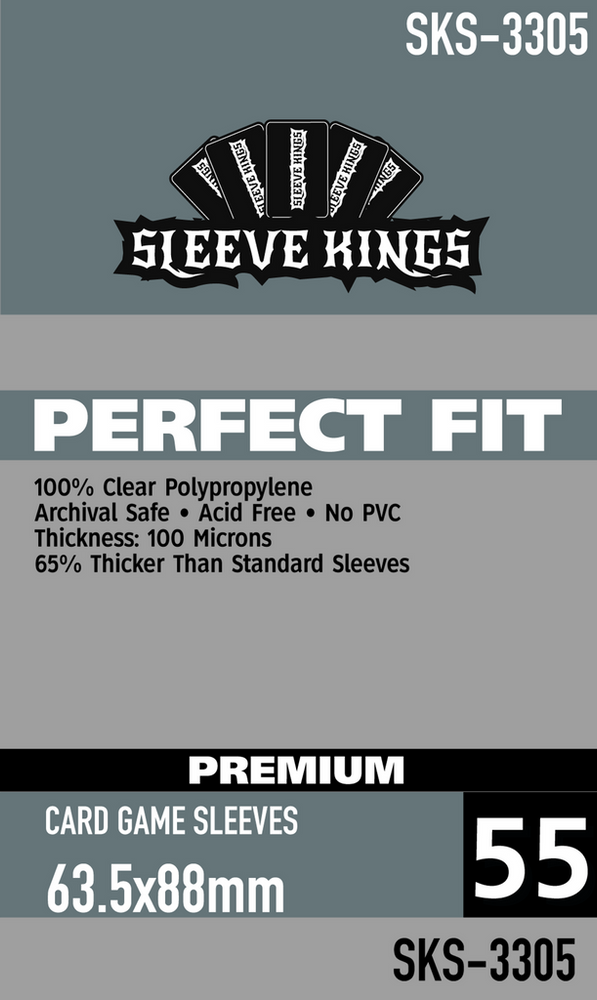 Boardgame Sleeves Sleeve Kings: Perfect Fit Premium Card Game 63.5x88mm (55)