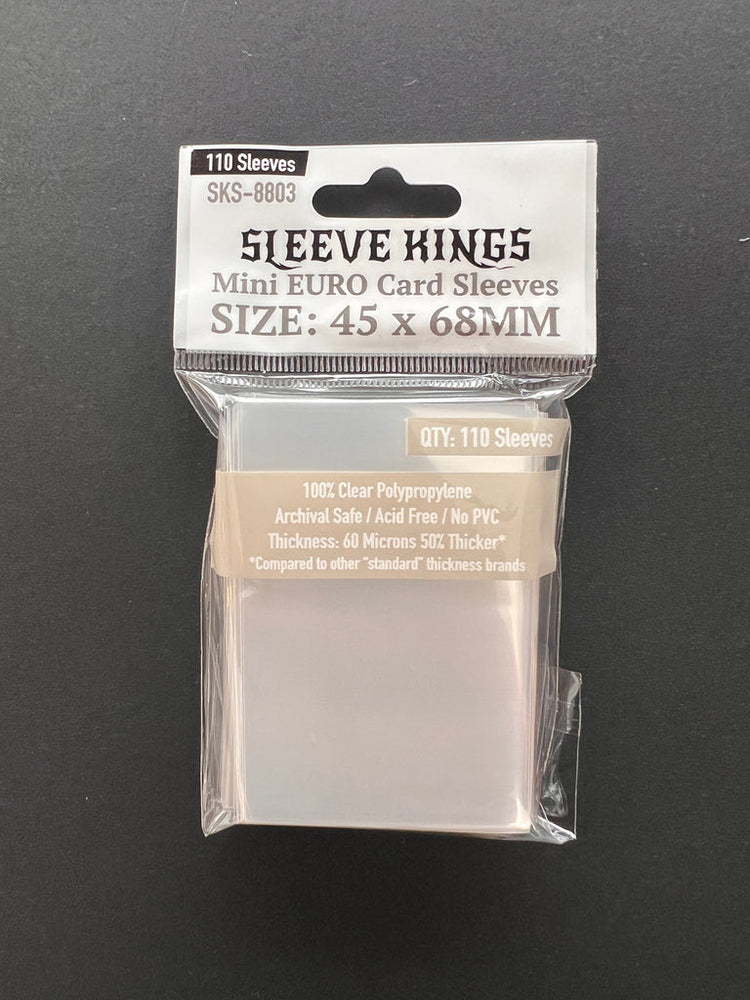Boardgame Sleeves Sleeve Kings: Mini Euro (45x68mm)
