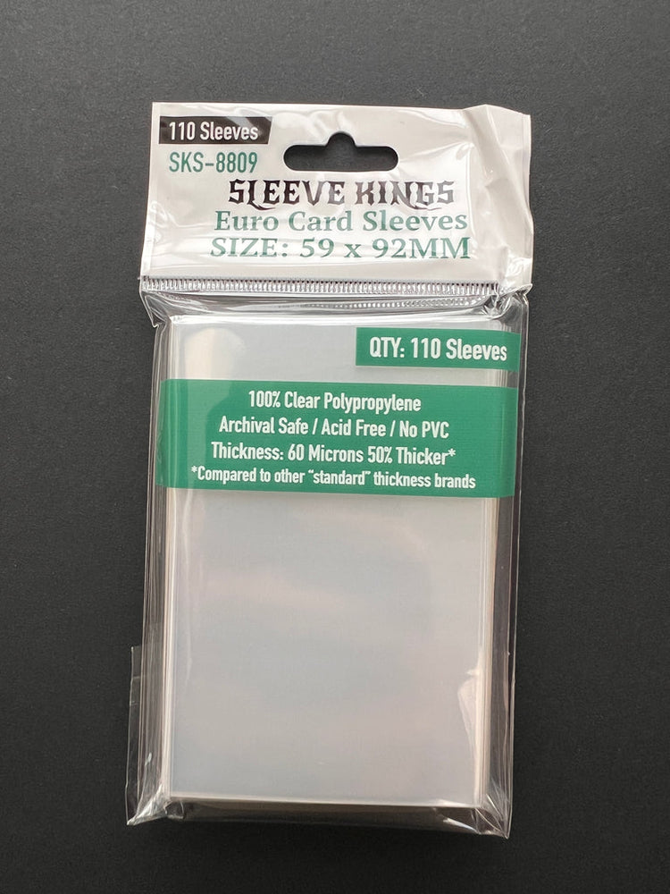 Boardgame Sleeves Sleeve Kings: Euro (59x92mm)