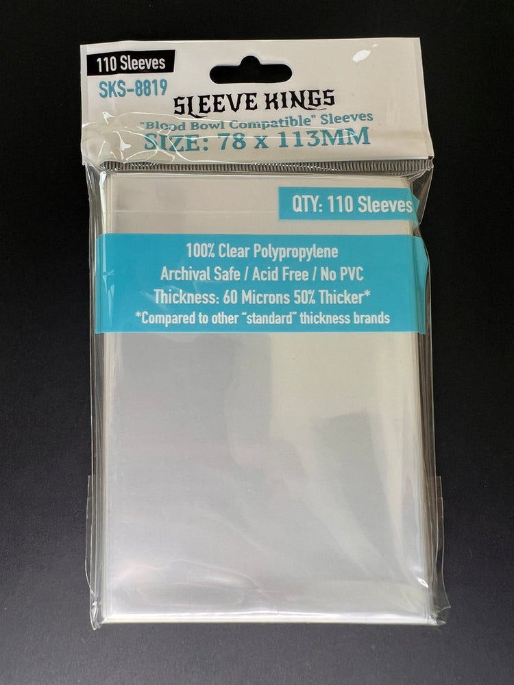 Boardgame Sleeves Sleeve Kings: "Blood Bowl Compatible" Sleeves (78x113mm)