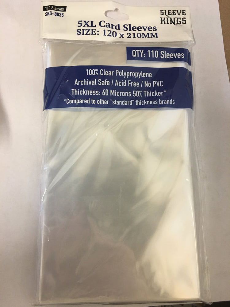 Boardgame Sleeves Sleeve Kings: "5XL" 120x210mm