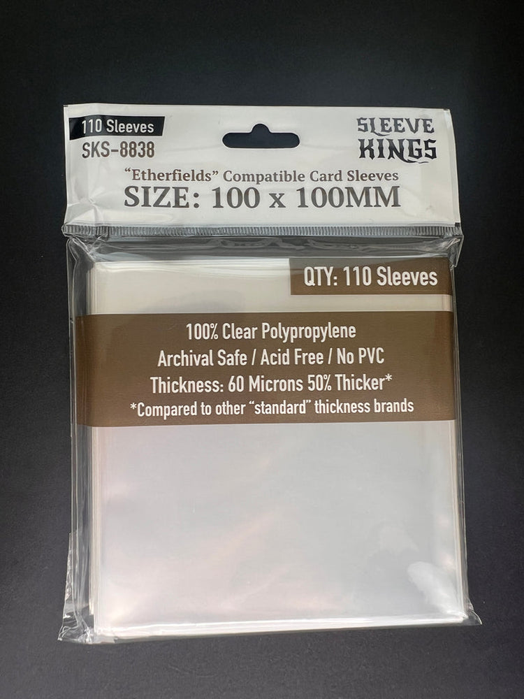 Boardgame Sleeves Sleeve Kings: "Etherfields" 100x100mm