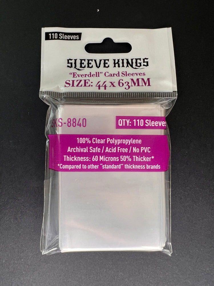 Boardgame Sleeves Sleeve Kings: "Everdell Mini Compatible" Sleeves 44mm x 63mm (110)