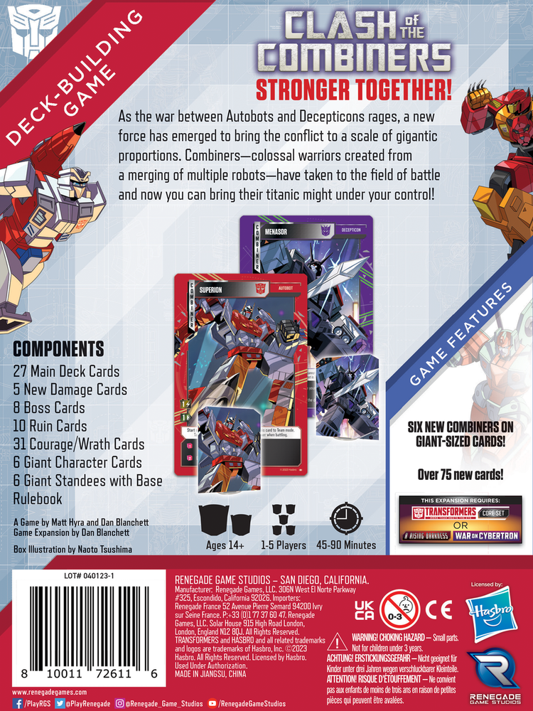 Transformers DBG: Clash of the Combiners