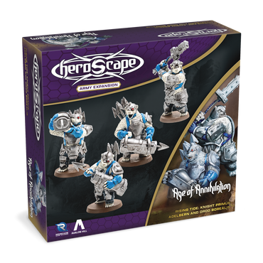 Heroscape Rising Tide: Knight Primus Adelbern and Ordo Borealis Army Expansion