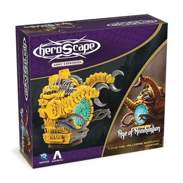 Heroscape Rising Tide: Hellforge Mandukor Army Expansion