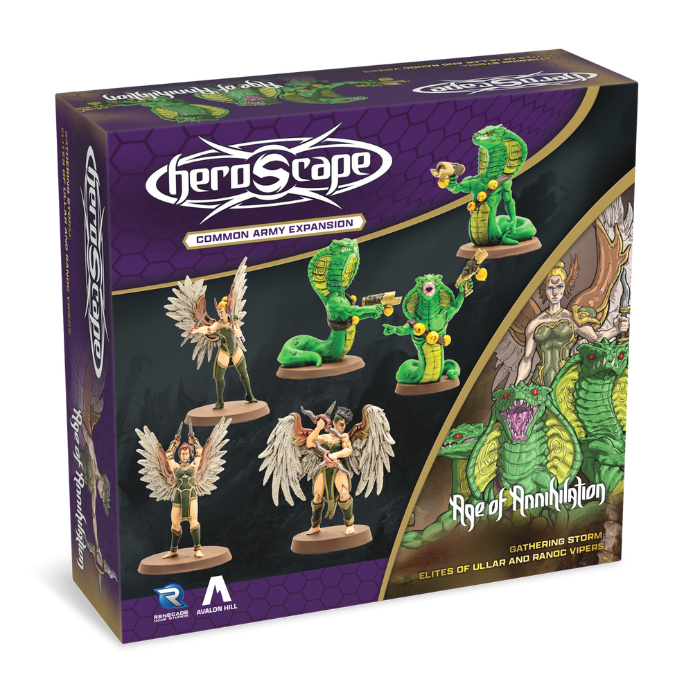 Heroscape: Ullar Elites of Ullar and Ranoc Vipers
