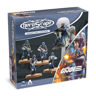 G.I. JOE Heroscape: COBRA Troopers and COBRA Flight Pod Army Expansion