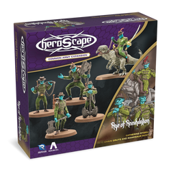 Heroscape: Volarak Chain Gruts and Ramosaur Rider