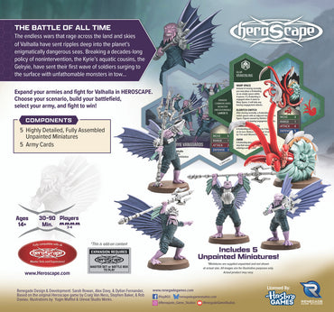 Heroscape: Krakenling and Gelyrie Vanguards Army Expansion