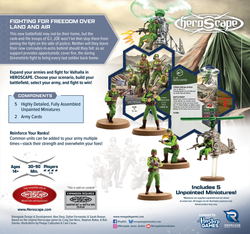 G.I. JOE Heroscape: JOE Greenshirts and Battle Copter Army Expansion
