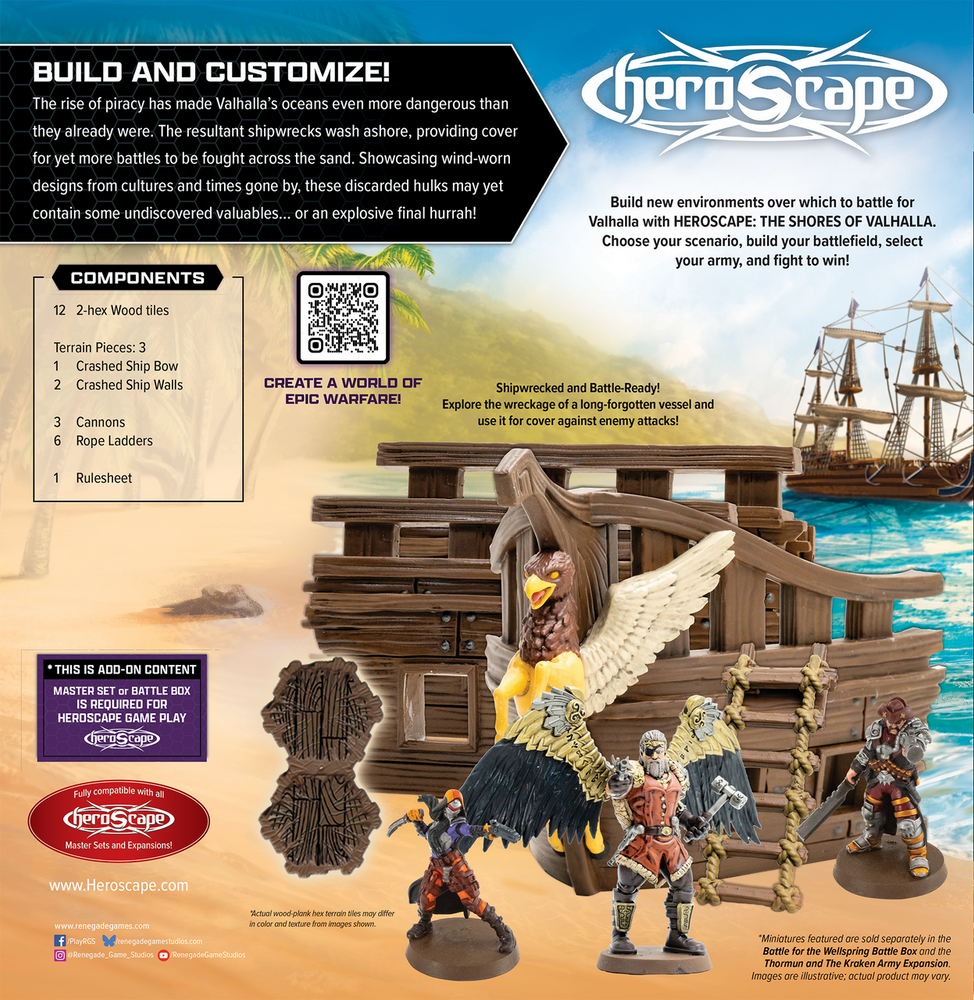 Heroscape: Terrain Shores of Valhalla