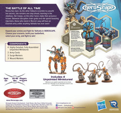 Heroscape: Revna’s Rebuke Iron Lich Viscerot and Necrotech Wraithriders Army