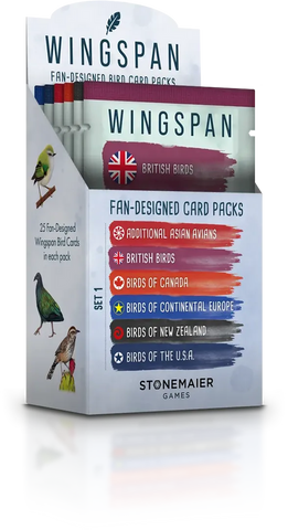Wingspan: Fan-Designed Bird Packs
