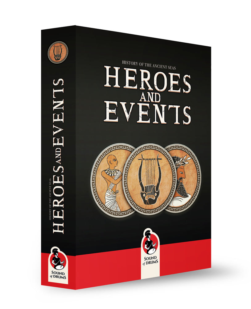 History of the Ancient Seas: Heroes & Events Bonus Cards