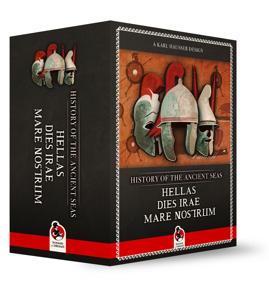 History of the Ancient Seas:  Kickstarter Version (CONTAINS Hellas, Dies Irae, Mare Nostrum)