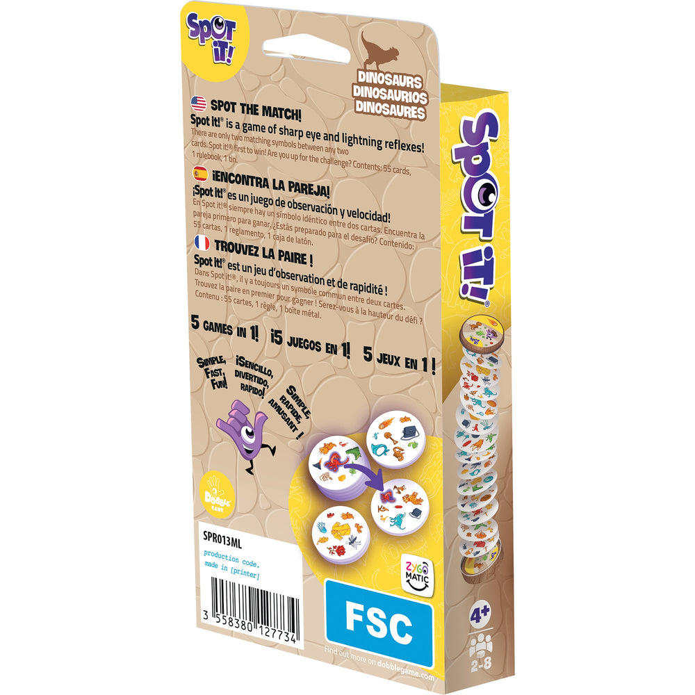 Spot It: Dinosaurs