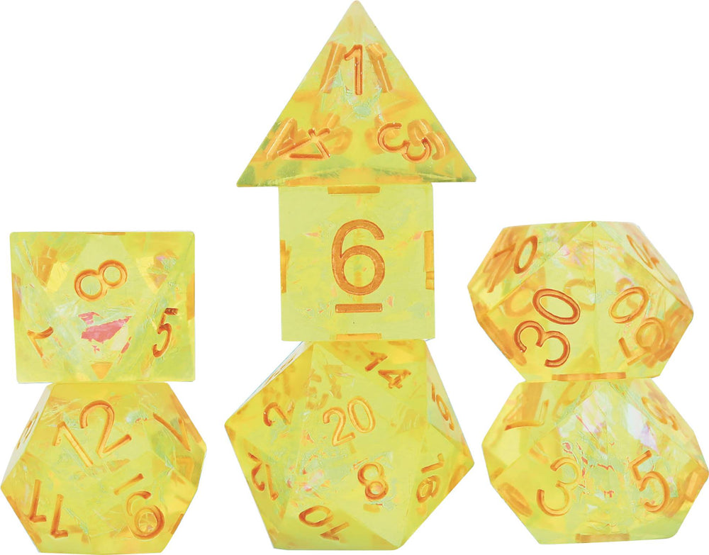 Dice Sirius: Poly 7 Set Sharp