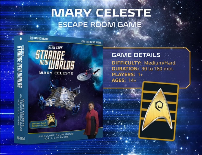 Star Trek Strange New Worlds: Mary Celeste Escape Room Game