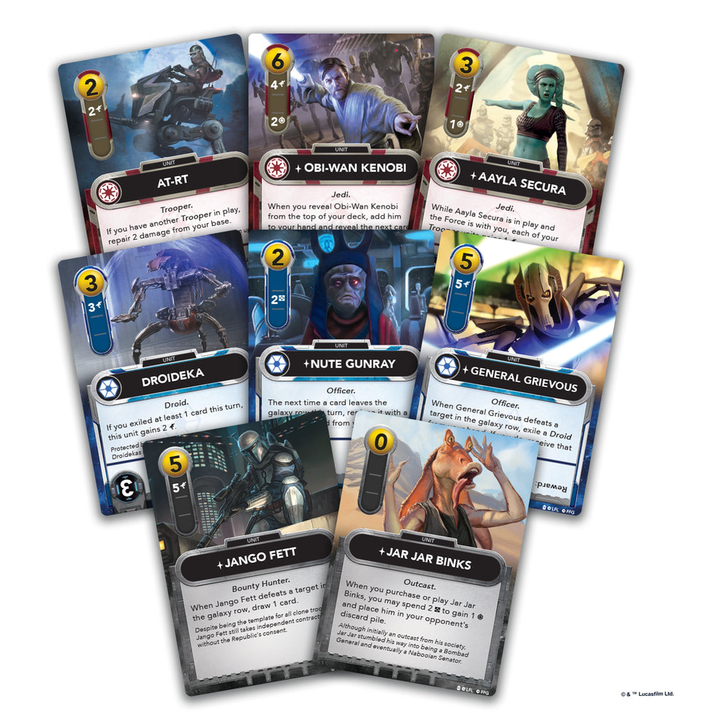 Star Wars The Deck-building Game: Core - Clone Wars