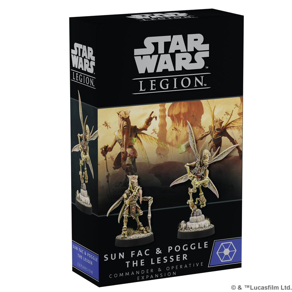 Star Wars Legion: Separatist Commander - Sun Fac and Poggle the Lesser