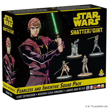 Star Wars Shatterpoint: Rebel - Luke Skywalker Squad - Fearless and Inventive