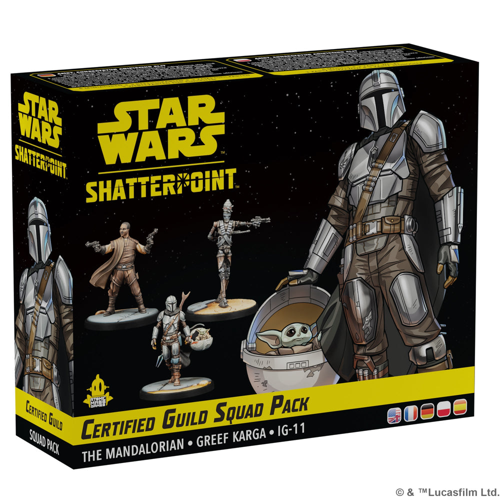 Star Wars Shatterpoint: Bounty Hunter - The Madolorian Squad - Certified Guild