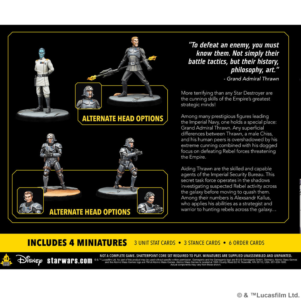 Star Wars Shatterpoint: Imperial - Thrawn Squad - Not Accepting Surrenders