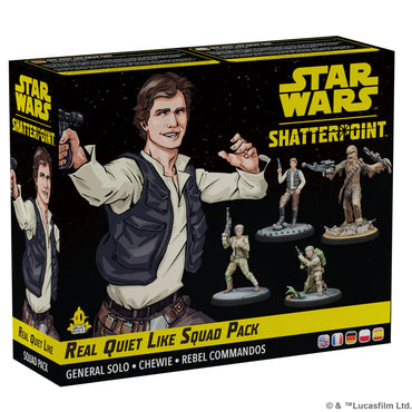 Star Wars Shatterpoint: Rebel General Solo Squad - Real Quiet Like