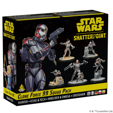 Star Wars Shatterpoint: Republic - Bad Batch Squad - Clone Force 99