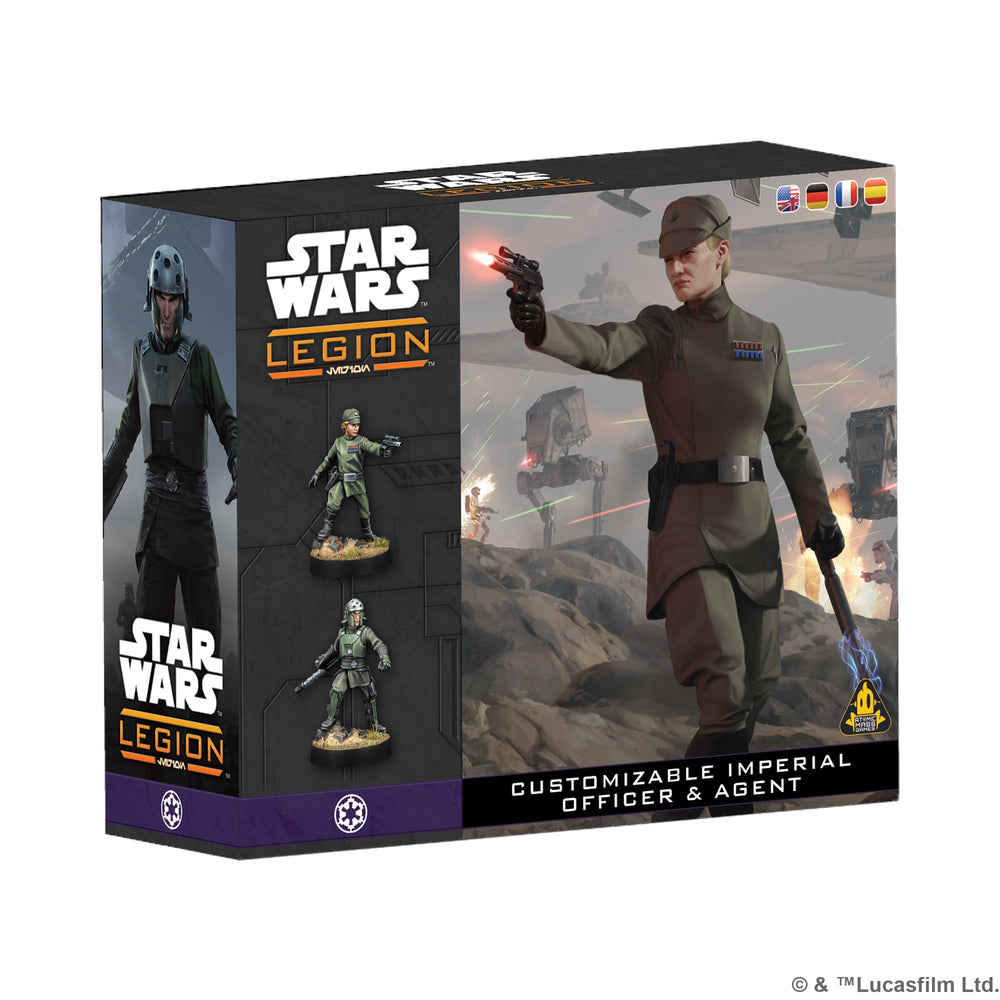 Star Wars Legion: Imperial Customizable Officer & Agent