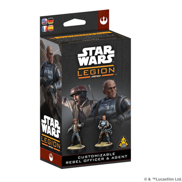 Star Wars Legion: Rebel Customizable Officer & Agent