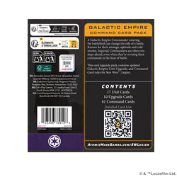 Star Wars Legion: Imperial Galactic Empire Command Card Pack