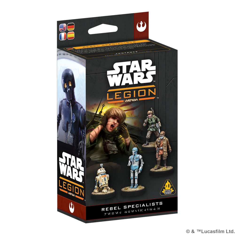 Star Wars Legion: Rebel Specialists Personnel