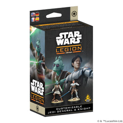 Star Wars Legion: Galactic Republic Customizable Jedi General and Knight