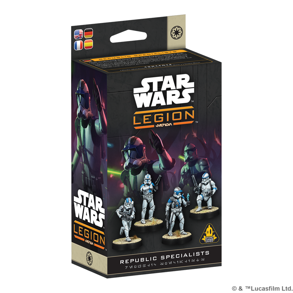 Star Wars Legion: Republic Specialists Personnel