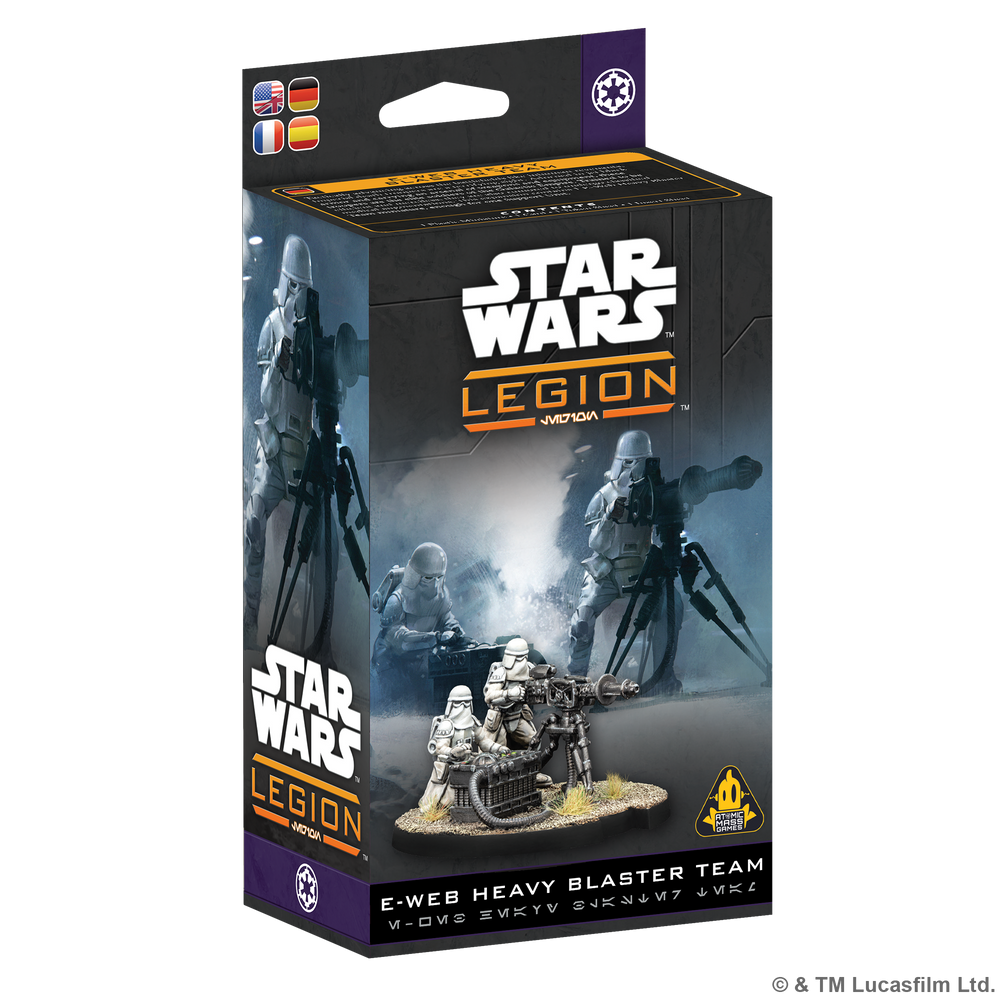 Star Wars Legion: Imperial Unit - E-Web Heavy Blaster Team