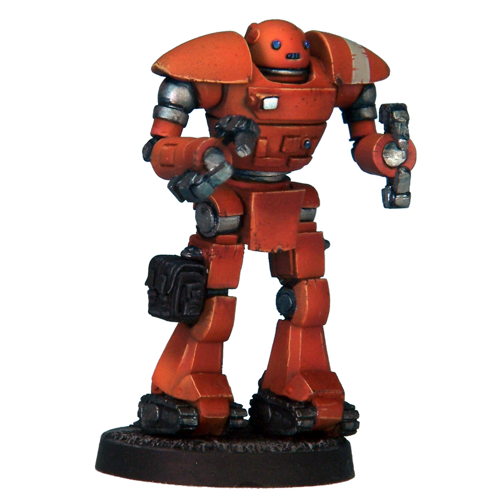 Mini Crooked Sci-Fi: Salvager Robot