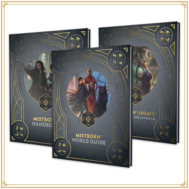 Brandon Sanderson's Scadrial® RPG: Mistborn Core Slipcase Set