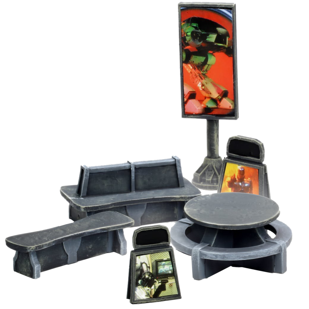Mini Terrain Crooked: Sci-Fi Street Furniture (6)