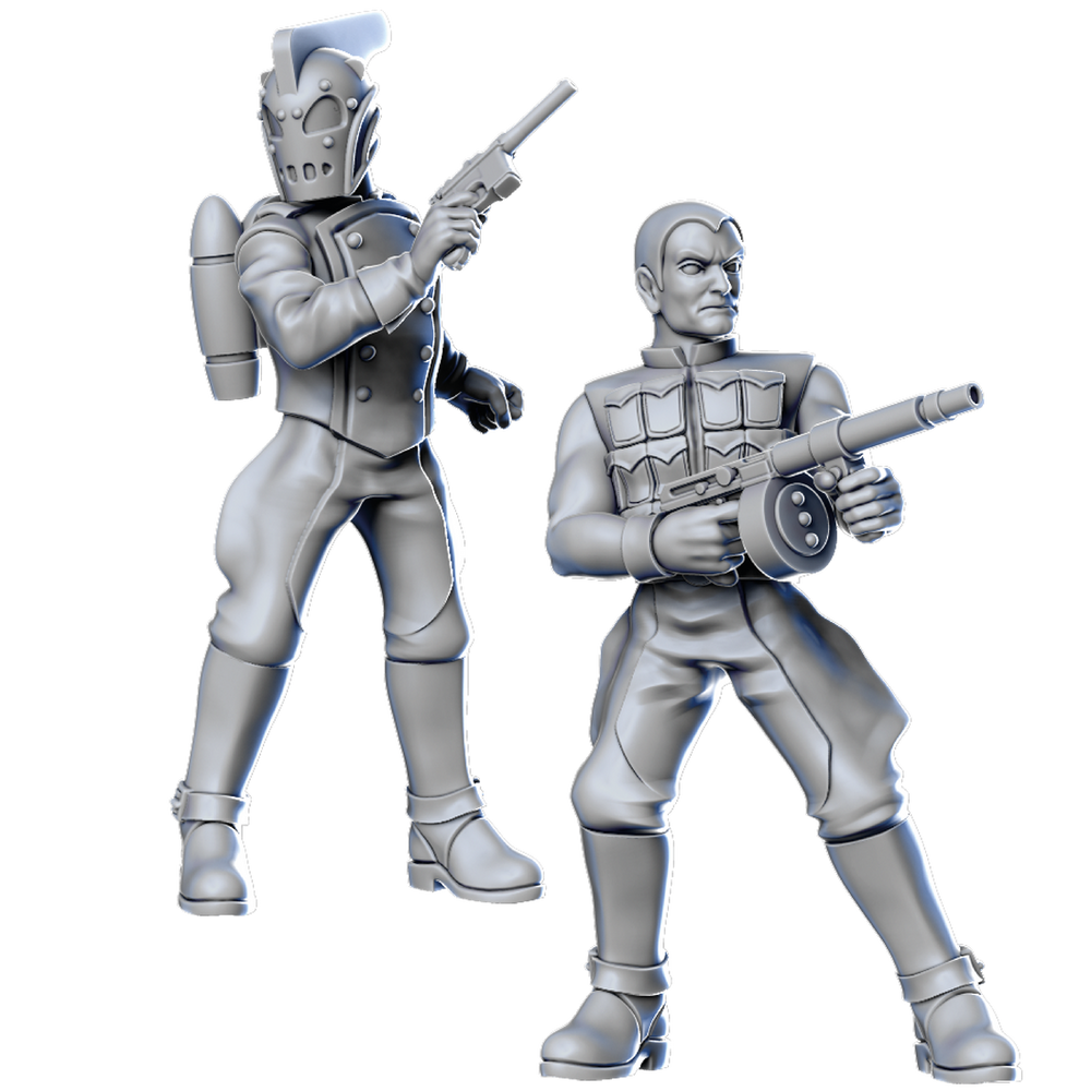 Mini Crooked Pulp: Science Heroes (2)