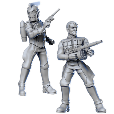 Mini Crooked Pulp: Science Heroes (2)