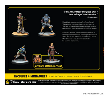 Star Wars Shatterpoint: Scum The Armorer - This Is The Way